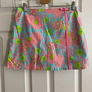 Lilly Pulitzer Elefrance Print Skort Size 6